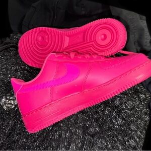 Stunning Hot pink Nike Air Force 1